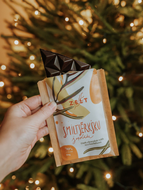 Sea buckthorn chocolate