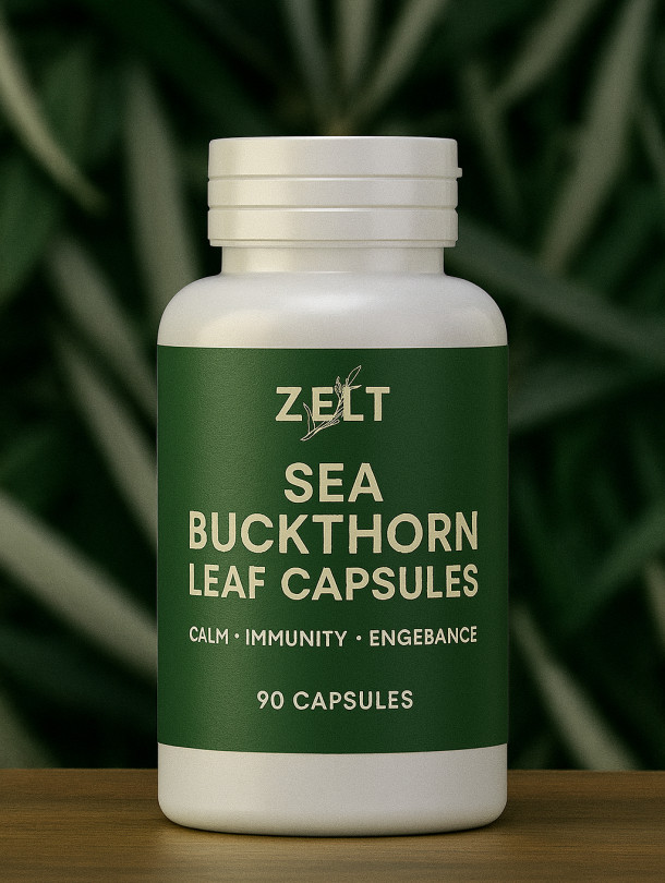 ZELT BIO Sea Buckthorn Leaf Capsules (90 pcs)