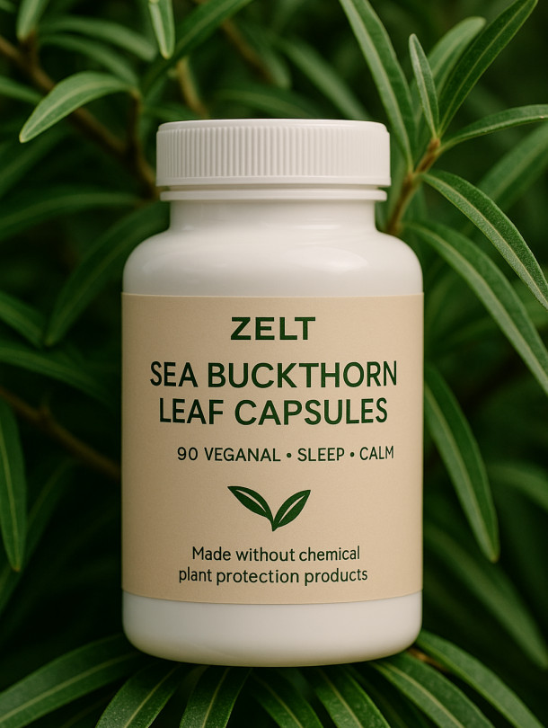 ZELT BIO Sea Buckthorn Leaf Capsules (90 pcs)