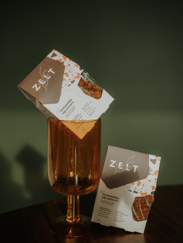 ZELT Premium smiltsērkšķu ogu pulveris