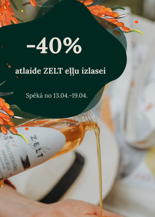 ZELT BIO Sea Buckthorn Almond Body Oil