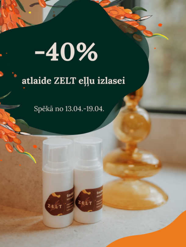 ZELT BIO Smiltsērkšķu kauliņu eļļa