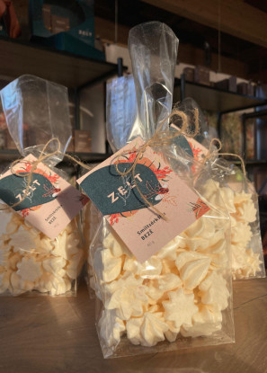 Smiltsērkšķu bezē cepumi