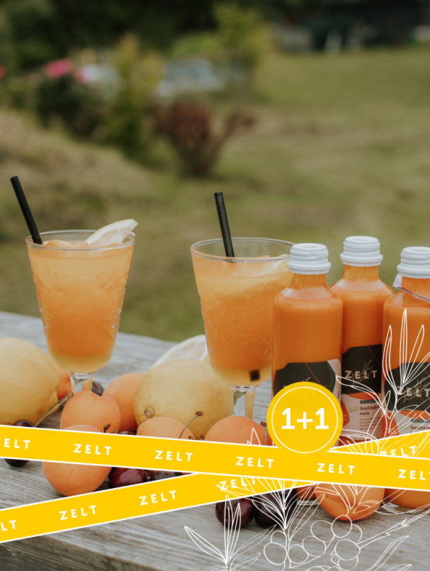 1+1 ZELT Premium sea buckthorn juice 250ml
