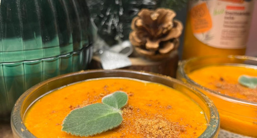 Maigs deserts ar piparkūkām un smiltsērkšķiem!