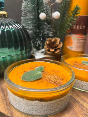 Maigs deserts ar piparkūkām un smiltsērkšķiem!