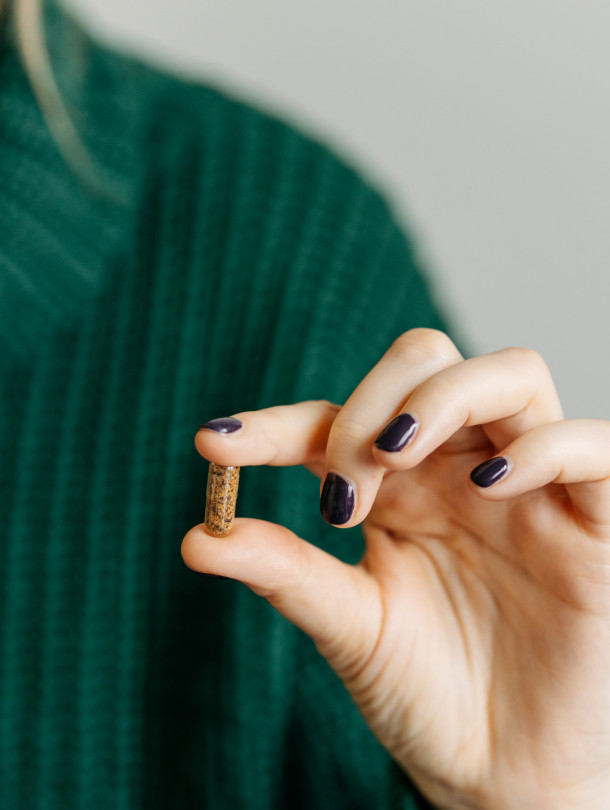 Smiltsērkšķu ogu pulvera kapsulas 500 mg