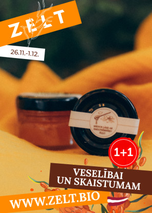 1+1 Medus lāse ar smiltsērkšķu eļļu 40ml 