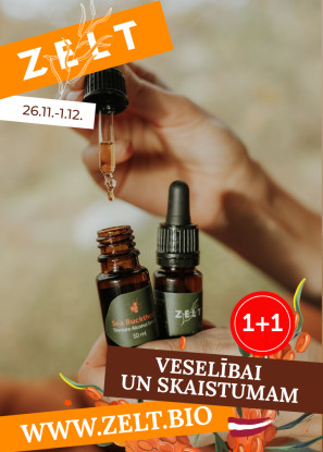 1+1 Smiltsērkšķu zaru mizas tinktūra 10 ml