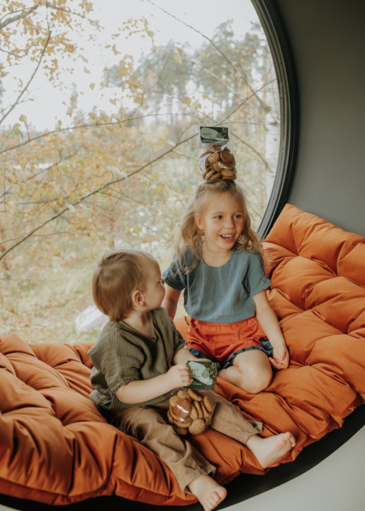 JAUNUMS / Auzu cepumi ar smiltsērkšķu ogu pulveri