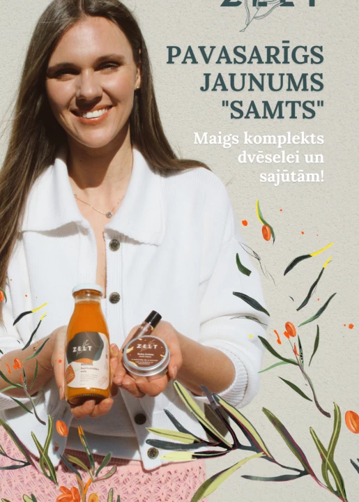 JAUNUMS/Maigs un pavasarīgs komplekts "SAMTS"