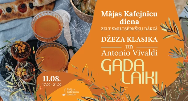 Sapnis vasaras naktī | Saulrieta garšu baudījums un koncertprogrammā džezs un  Antonio Vivaldi “Gadalaiki” 
