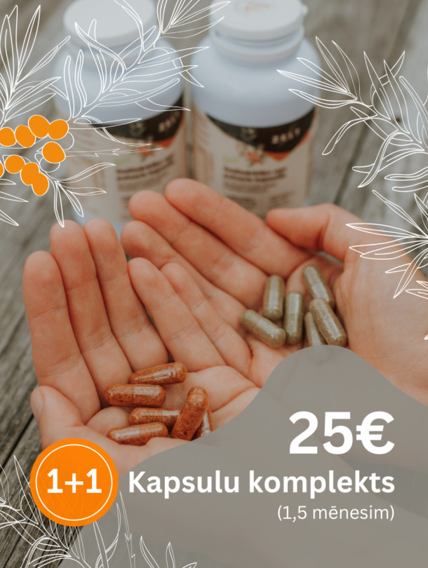 Komplekts &quot;Smiltsērkšķu spēks&quot;
