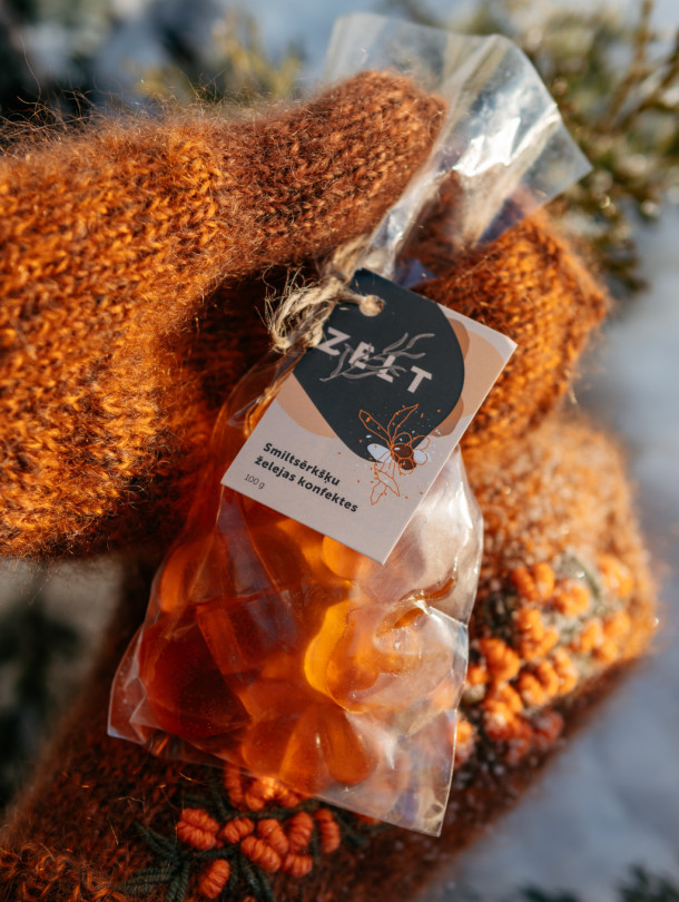 Sea buckthorn jelly candies