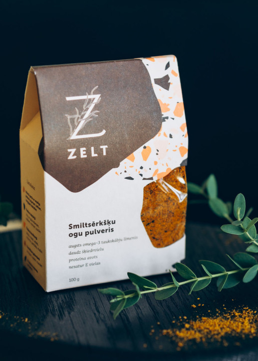 ZELT Premium smiltsērkšķu ogu pulveris