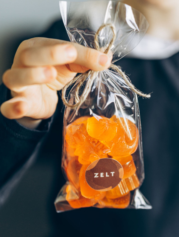 Sea buckthorn jelly candies