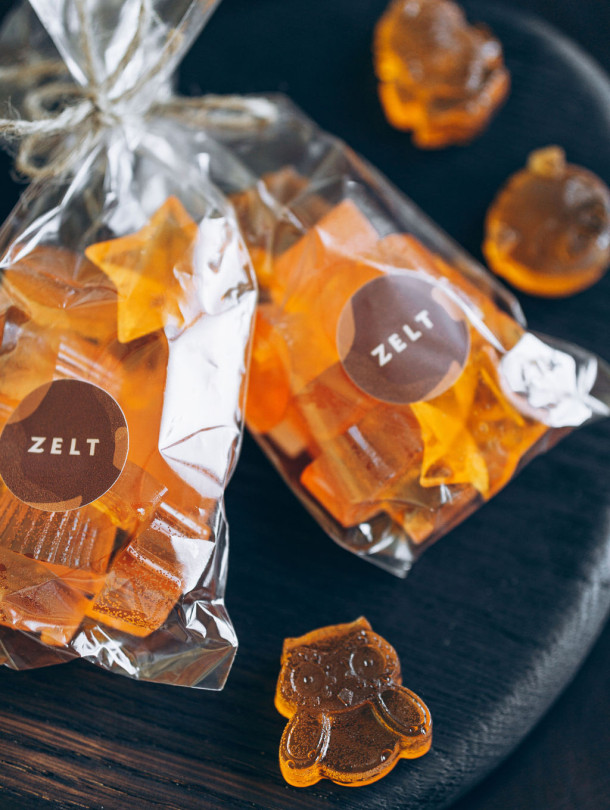 Sea buckthorn jelly candies